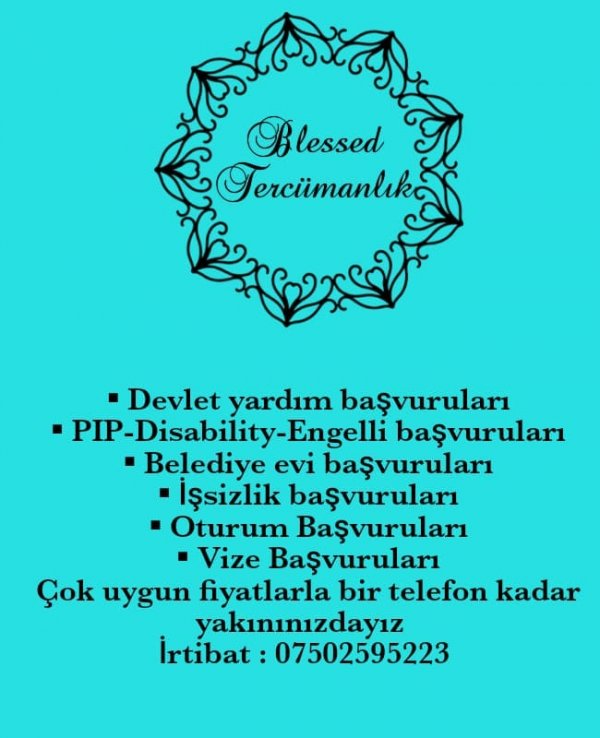 Blessed Tercümanlık hizmetleri