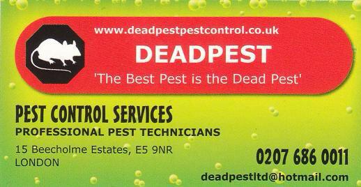 Dead Pest  Control Services