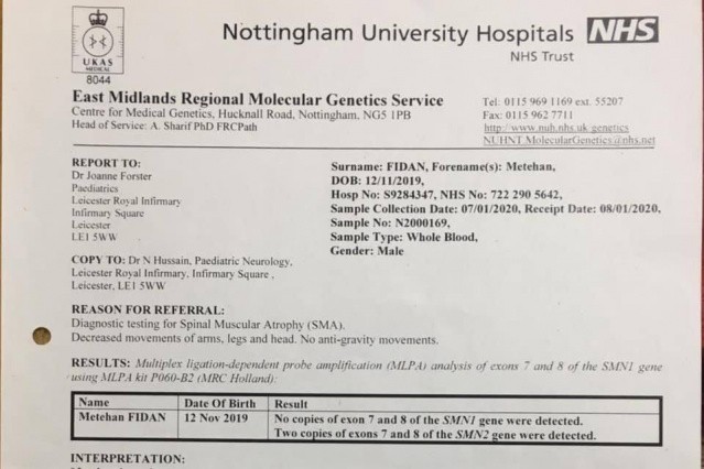 İngiltere Türk toplumu Metehan Bebek için seferber oldu