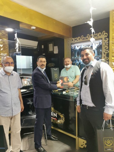 Erbakan Vakfı Almanya Temsilcileri Esnaf Ziyaretinde