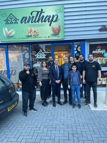 Başkonsolos Atahan Esnaf Ziyaretinde