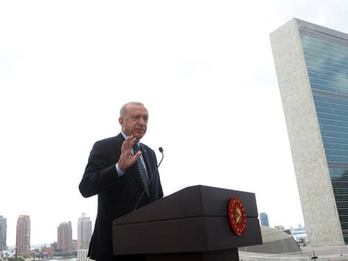 Cumhurbaşkanı Recep Tayyip Erdoğan, New York&rsquo;ta Yeni T&uuml;rkevi Binası&rsquo;nın a&ccedil;ılış t&ouml;renine katıldı