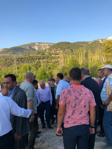 Doğa ile içiçe bir tatil köyü