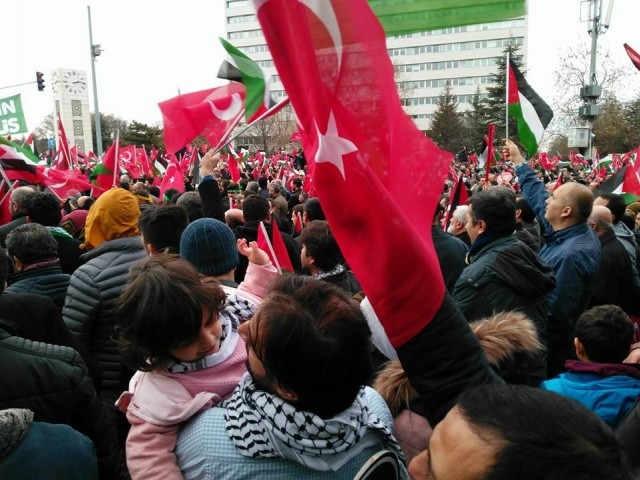 Kocaeli'de "Seninleyiz Kudüs" Mitingi