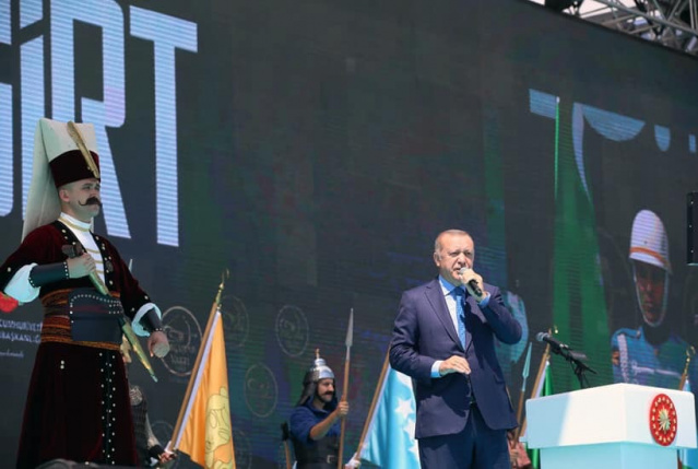 Cumhurbaşkanı Malazgirt’te