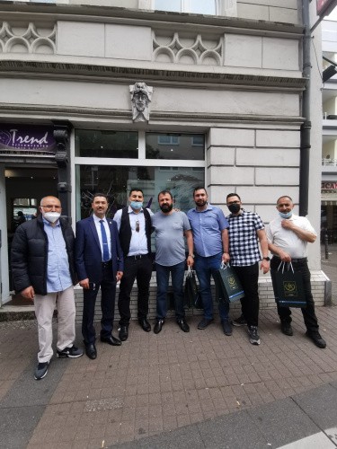 Erbakan Vakfı Almanya Temsilcileri Esnaf Ziyaretinde