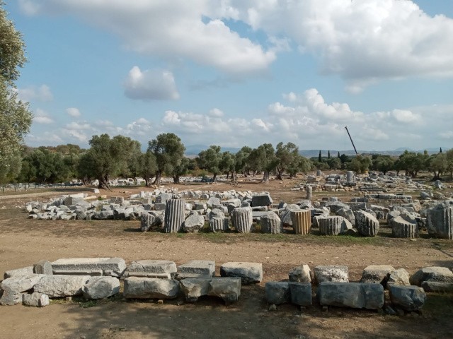 Teos antik kenti resimleri