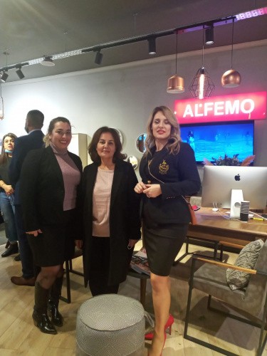 Londra Alfemo mağazası Fotolar