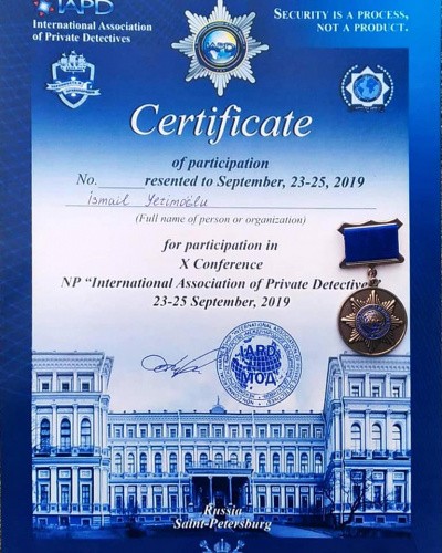 Uluslararası Özel Dedektifler St. Petersburg'ta Buluştu