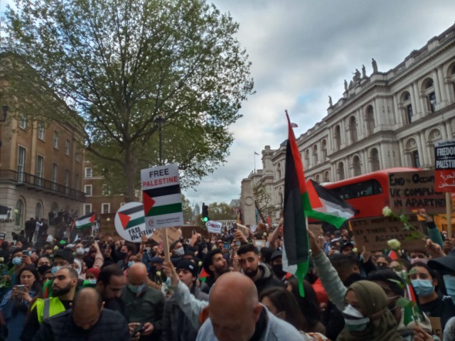 Londra'da Filistin i&ccedil;in acil &ccedil;ağrı