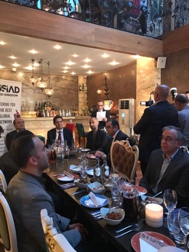 Londra'da İşadamları İftarda Buluştu