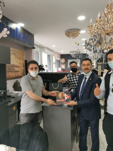 Erbakan Vakfı Almanya Temsilcileri Esnaf Ziyaretinde