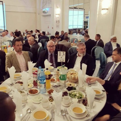 İslam Toplumu Milli G&ouml;r&uuml;ş Kurumsal İftar programında B&uuml;y&uuml;k Buluşma