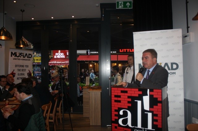 Müsiad İngiltere yeni yönetimi basınla buluştu