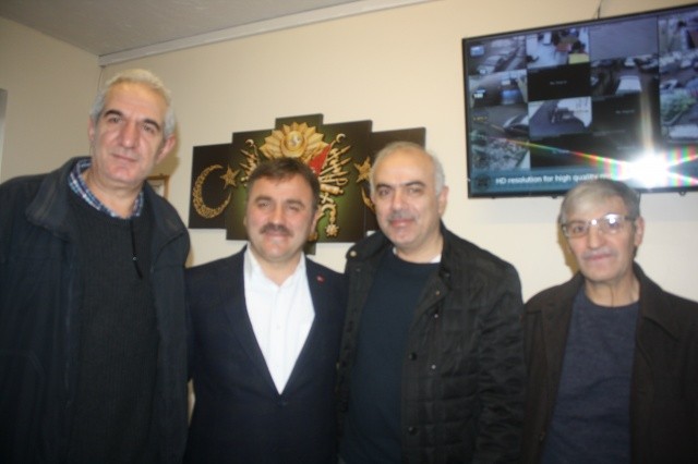 Gümüşhane Belediye Başkanı Ercan Çimen'in Luton ziyareti