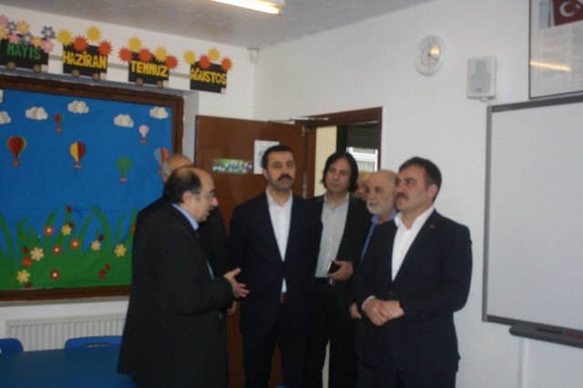 Gümüşhane Belediye Başkanı Ercan Çimen'in Luton ziyareti