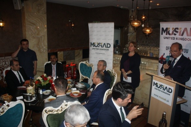 MÜSİAD Birleşik Krallık'ta İftar'da iş Dünya'sını buluşturdu