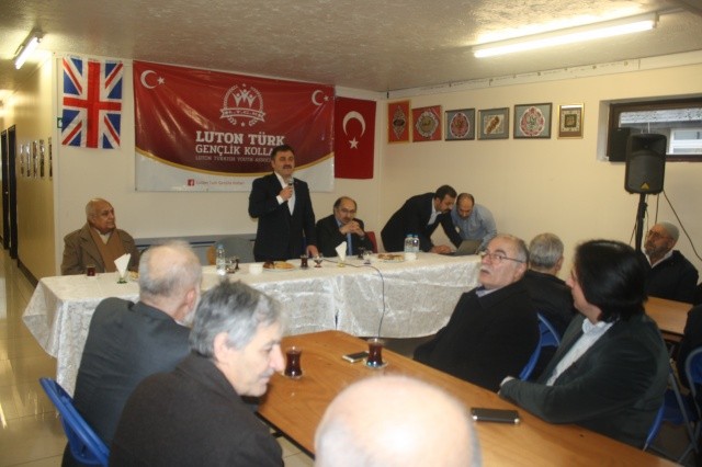 Gümüşhane Belediye Başkanı Ercan Çimen'in Luton ziyareti