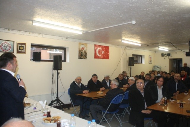 Gümüşhane Belediye Başkanı Ercan Çimen'in Luton ziyareti