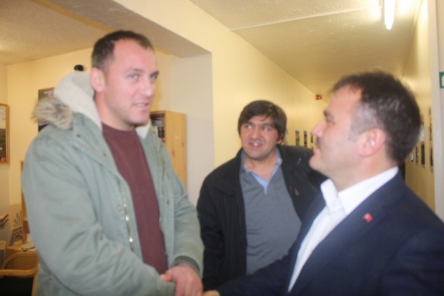 Gümüşhane Belediye Başkanı Ercan Çimen'in Luton ziyareti