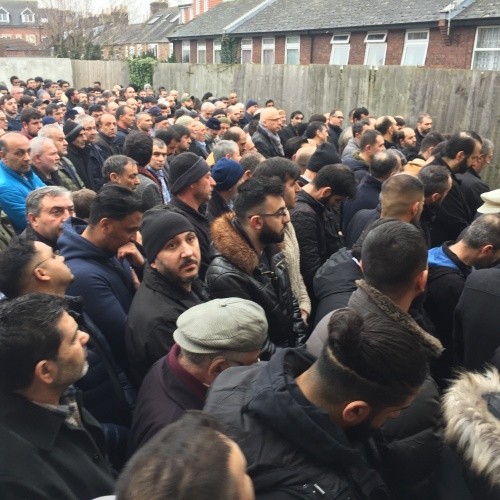 Gurbetçi iki can son yolculuğuna uğurlandı