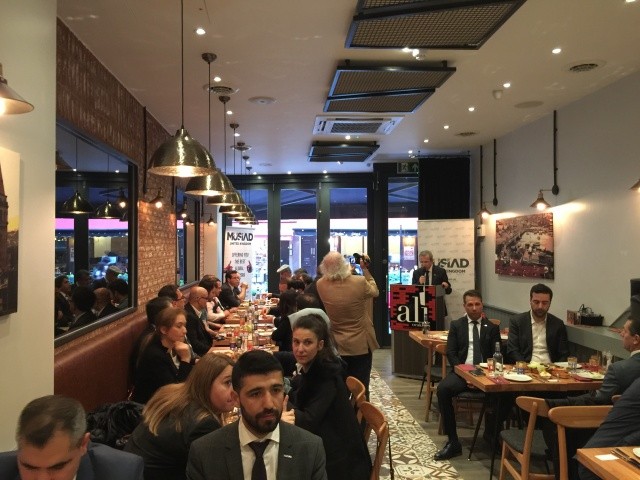 Müsiad İngiltere yeni yönetimi basınla buluştu