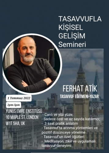 “Tasavvuf’ta Arınma Yolu ile Huzurlu İnsan Olma”.