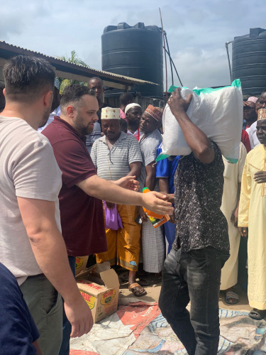 Erbakan Vakfı Avrupa'dan Tanzanya'ya yardımeli uzandı