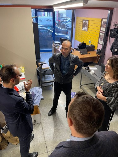 Başkonsolos Atahan Esnaf Ziyaretinde