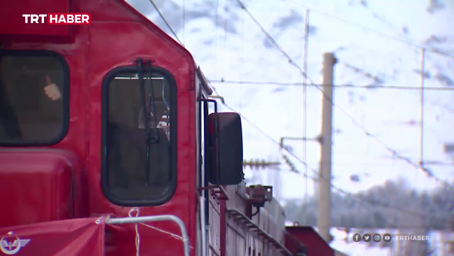 &Ccedil;in'e giden 3.ihracat treni Anadolu yollarında