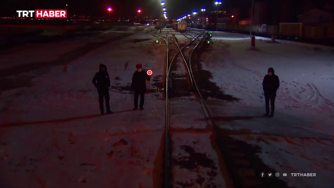 &Ccedil;in'e giden 3.ihracat treni Anadolu yollarında