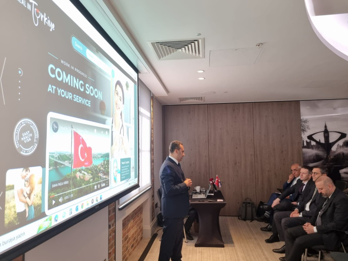 Londra'da T&uuml;rkiye Sağlık Turizmi Tanıtımı ve İngiltere Sağlık Turizmi Fırsatları Semineri 