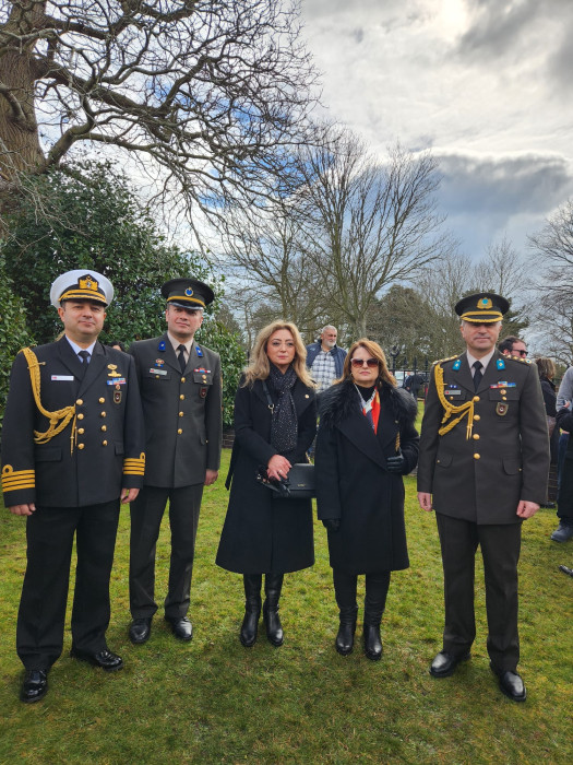 Portsmouth Türk Deniz Şehitliği’nde anma töreni düzenlendi
