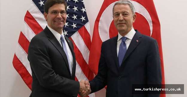 Turkish, US top defense officials discuss F-35, Syria