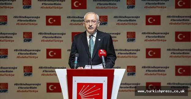 CHP Genel Başkanı Kılı&ccedil;daroğlu: Bu salgını hep birlikte yeneceğiz