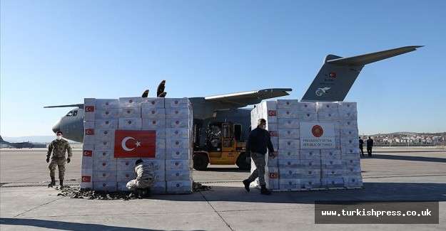 İngiliz bakanlar koruyucu ekipmanlar i&ccedil;in T&uuml;rkiye'ye teşekk&uuml;r etti