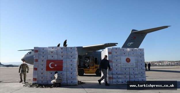İngiliz yetkililer g&ouml;nderilen tıbbi yardım i&ccedil;in T&uuml;rkiye'ye teşekk&uuml;r etti