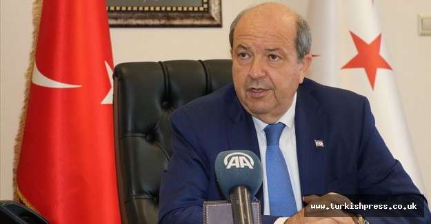 KKTC Başbakanı Tatar: Rum kesimindeki caminin yakılmak istenmesi kabul edilemez