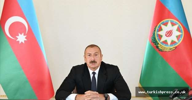 Azerbaycan Cumhurbaşkanı Aliyev: T&uuml;rkiye, Ermenistan'la &ccedil;atışmada taraf değil