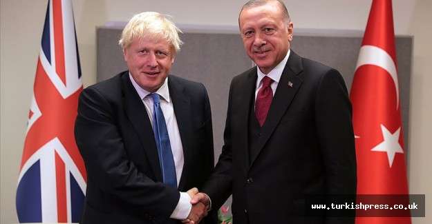 Cumhurbaşkanı Erdoğan İngiltere Başbakanı Johnson ile telefonda g&ouml;r&uuml;şt&uuml;