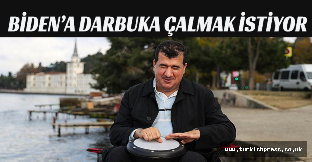 Bilal G&ouml;regen, Biden'a darbuka &ccedil;almak istiyor