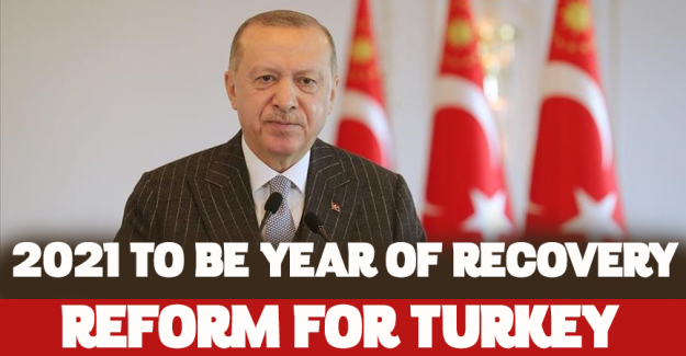 '2021 to be year of recovery, reforms for Turkey'