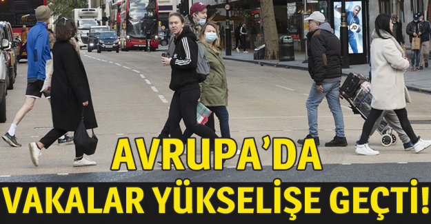 Avrupa'nın bazı &uuml;lkelerinde Kovid-19 vaka ve &ouml;l&uuml;m sayıları yeniden y&uuml;kselişte