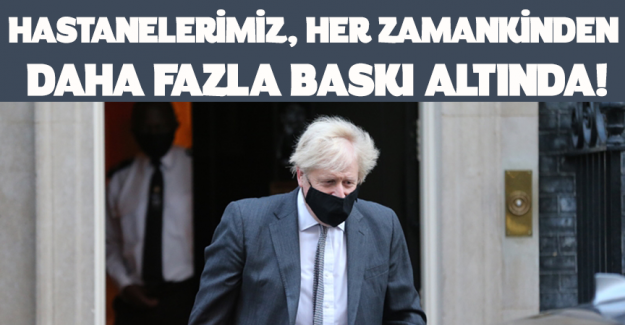 İngiliz Başbakan: Hastanelerimiz, her zamankinden daha fazla baskı altında