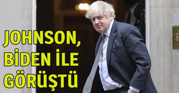 İngiltere Başbakanı Johnson, ABD Başkanı Biden ile g&ouml;r&uuml;şt&uuml;