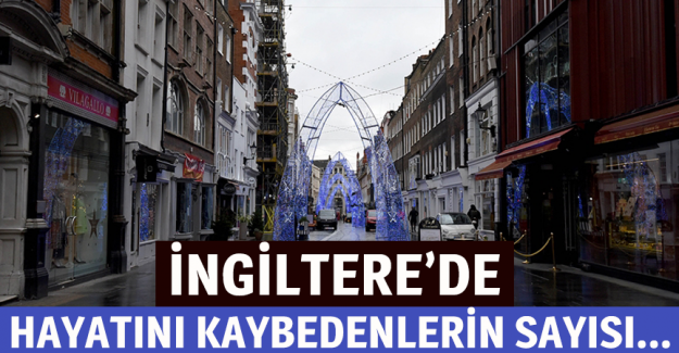 İngiltere'de Kovid-19 salgını nedeniyle hayatını kaybedenlerin sayısı 80 bini aştı