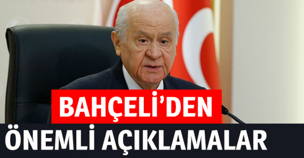 MHP Genel Başkanı Bah&ccedil;eli: Sayın Cumhurbaşkanı'na 's&ouml;zde' demek T&uuml;rk milletine hakarettir