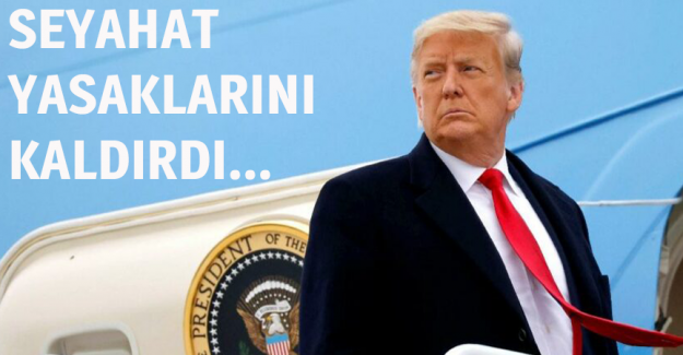 Trump, Şengen b&ouml;lgesi, İngiltere, İrlanda ve Brezilya'ya seyahat yasağını kaldırdı