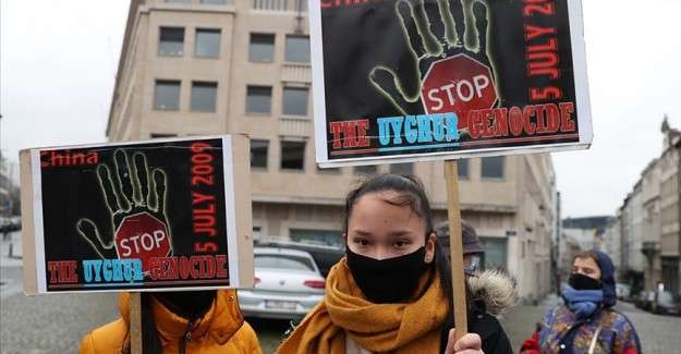Bel&ccedil;ika parlamentosunda &Ccedil;in'in Uygurlara y&ouml;nelik uygulamalarının 'soykırım' olarak tanınması istendi