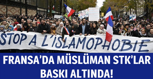 'Fransa İslamı Prensipler T&uuml;z&uuml;ğ&uuml;'n&uuml; imzalamayan M&uuml;sl&uuml;man STK'lar baskı altında